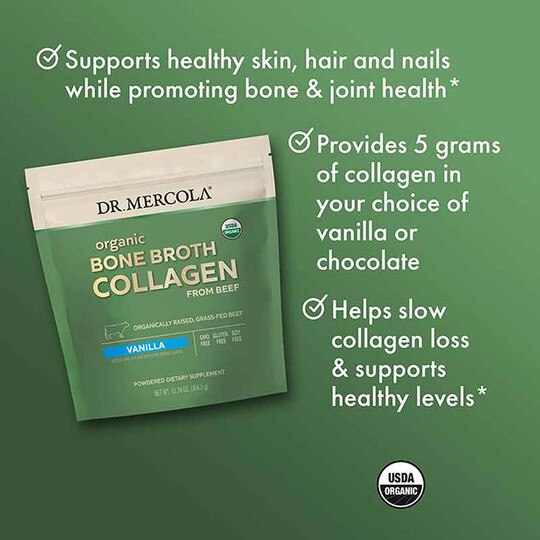 Organic Bone Broth Collagen Powder, DRM